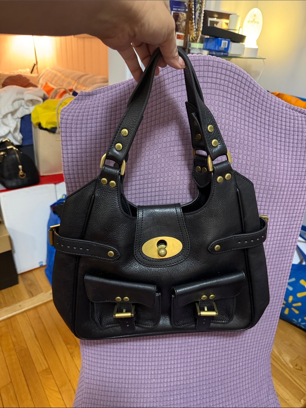 Authentic Mulberry Leather Shoulder bag.